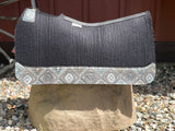 5 Star Saddle Pad Black 7/8 inch London Sky Aztec FL 30x28