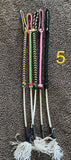 Braided Hand Quirt for Horses Hard Twist Lariat Rope