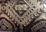 5 Star Saddle Pad dark chocolate 7/8 inch copper aztec wear leathers