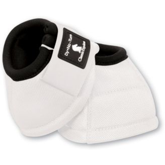 Classic Equine No Turn Dyno Bell Boots White