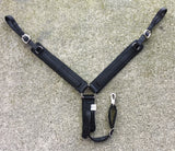 Pony Nylon Breast Collar Black