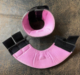 Abetta Pro No Turn Bell Boots Pink Underside