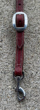 Short Leather Tie Down Strap designed to be used with our Brain Trap Bonnet