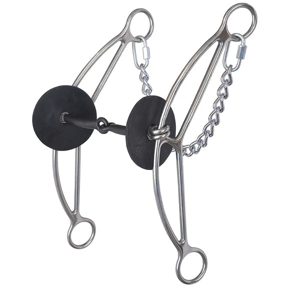 Martha Josey Long Shank Banana Gag Horse Bit 0119-4000