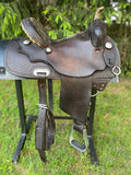 Used, 14.5 inch Double C Steinhoff barrel saddle