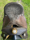 Used, 14.5 inch Double C Steinhoff barrel saddle