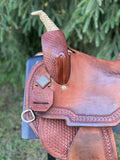 14.5 inch used Pro Rider Saddle hard seat