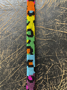 Circle Y Rainbow Leopard Beaded Over & Under Whip 1069-54-SX