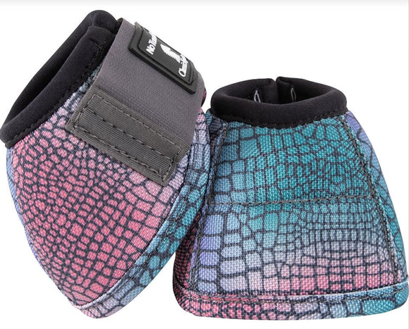Classic Equine Designer No Turn Dyno Bell Boots Gator