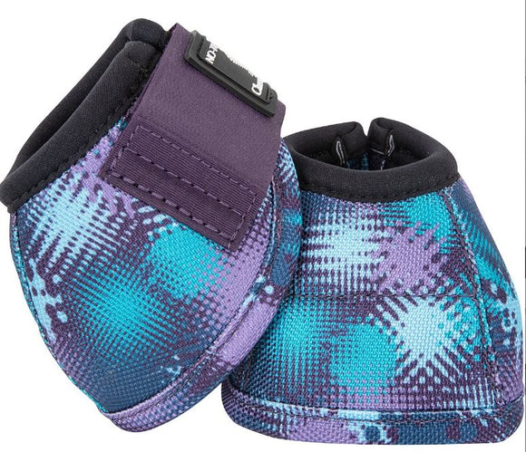 Classic Equine Designer No Turn Dyno Bell Boots Splash