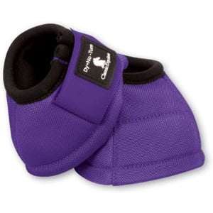 Classic Equine No Turn Dyno Bell Boots  Purple