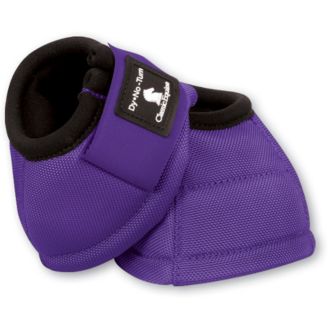 Classic Equine No Turn Dyno Bell Boots  Purple