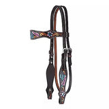 Circle Y Desert Feather Browband Headstall 1015-12-SC