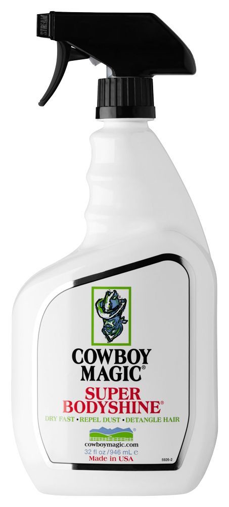 Cowboy Magic Super Bodyshine 32 oz spray bottle