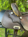Used, 14.5 inch Double C Steinhoff barrel saddle