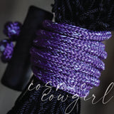 Hay Chix Half Bale Nets  Cosmic Cowgirl Purple