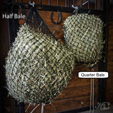 Hay Chix Half Bale and Quarter Bale Net Comparison