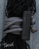 Hay Chix Half Bale Net Silver Tinsel