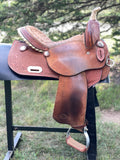 14.5 inch used Kent Logan Western Saddle