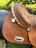 14.5 inch used Kent Logan Western Saddle