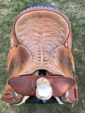 14.5 inch used Kent Logan Western Saddle