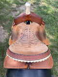14.5 inch used Kent Logan Western Saddle