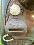 14 inch Billy Cook Barrel Saddle, U132