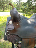 14 inch used Billy Cook Barrel Saddle