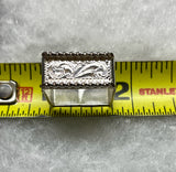 Montana Silversmiths Engraved Belt Loop, 1-3/4 inch