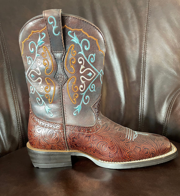 Ariat Women's RodeoBaby Boots in Chocolate 10004812