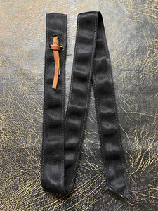 Nylon Tie Strap Black 1-1/2" x 40" length