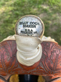 Used 16 inch Billy Cook Half Breed Barrel Saddle model 2010 with matching breastcollar and rear cinch
