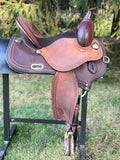 14.5 inch Circle Y Kelly Kaminski Big Star Flex 2 Barrel Saddle