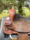 used 12 inch original Billy Cook western saddle