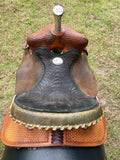 used 12 inch original Billy Cook western saddle
