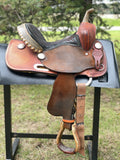 used 12 inch original Billy Cook western saddle