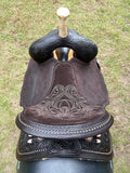 15 inch Circle Y Josey Ultimate Cash Barrel Saddle