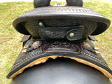 15 inch Circle Y Josey Ultimate Cash Barrel Saddle