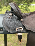 15 inch Circle Y Josey Ultimate Cash Barrel Saddle