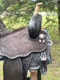 15 inch Circle Y Josey Ultimate Cash Barrel Saddle