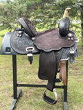 15 inch Circle Y Josey Ultimate Cash Barrel Saddle