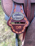 16 inch Circle Y Josey Cash Outlaw Barrel Saddle wide tree