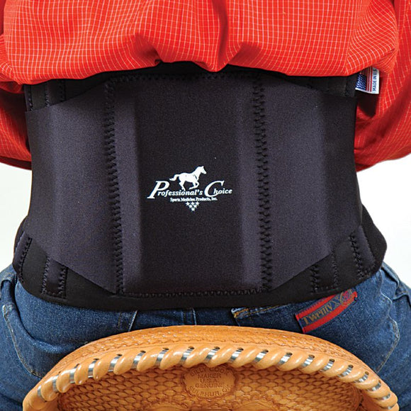 Professionals Choice Comfort Fit Low Back Support Large Black