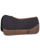Reinsman Open Wither Apex Wool Saddle Pad 393 - 30"x30"x3/4" Black