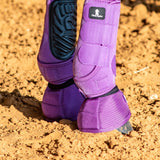 Violet Purple - Classic Equine no turn bell boots and Classic Fit Boots