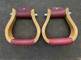 Wooden 2 inch Bell Stirrups Adult size 172156-2