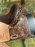 14.5 inch Circle Y Veranda Barrel Saddle 2231 wide tree