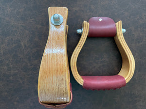 Wooden 2 inch Bell Stirrups Adult size 172156-2