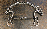 L&W CB Bit 410 Locked Snaffle Chain Mouth 7