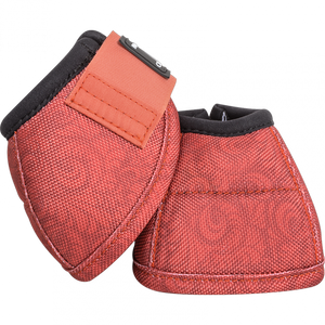 Classic Equine Designer Line No Turn Dyno Bell Boots - Terracotta